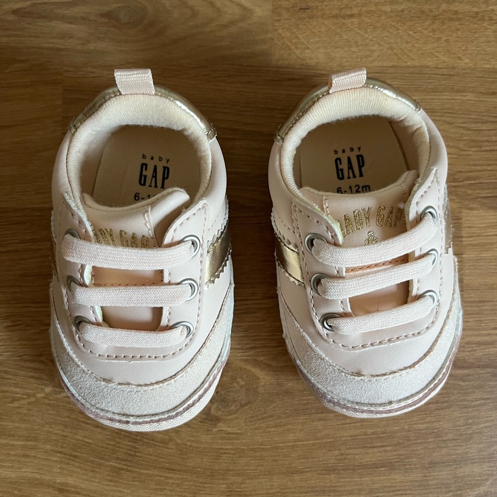 Baby Gap 6-12 Months Sneakers | Blush Pink